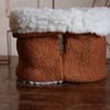 Chestnut Sherpa  - Polar Fleece Snood - Image 4