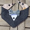 Grey Tweed Pupxedo - The Tux for your Pup - Image 4
