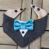 Grey Tweed Pupxedo - The Tux for your Pup - Image 2