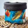 Autumn Puddles - Reversible Fleece Snood