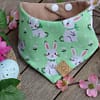 Pastel Green Easter Bunny - Dog Bandana - Image 2