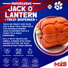 Pumpkin Durable Rubber Treat Dispenser & Enrichment Toy - Soda Pup Jack O’Lantern - Image 5