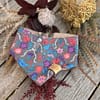 Grey Skeletons and Flowers Bandana  - H&G Autumn & Halloween Collection