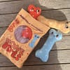 Bone Bakes plush hide and seek toy with squeakers and crinkle sound - Image 4
