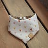 Dainty Hearts- Valentines Dog Bandana