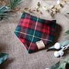 Christmas Tartan - Christmas Collection Bandana - Image 2