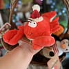 Christmas Lobster Dog toy with Squeaker - House of Paws - Image 2