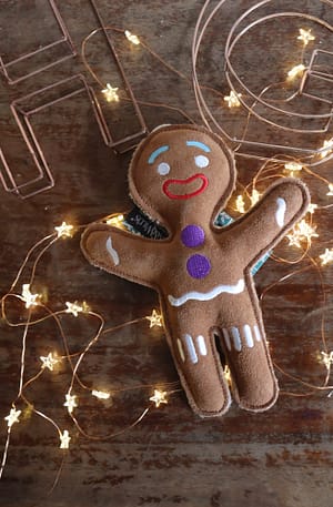 Jean Genie the Gingerbread Person Christmas Eco Toy