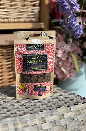 Luv Hearts 100g- Green & Wilds