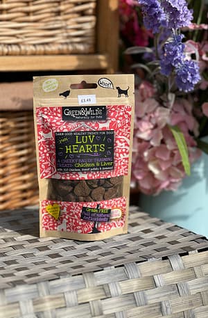 Luv Hearts 100g- Green & Wilds