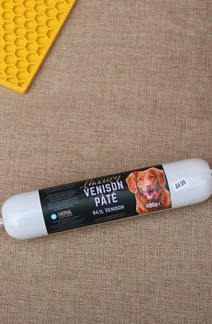 Luxury Venison Pate 400g - Dog training & Enrichment Treats