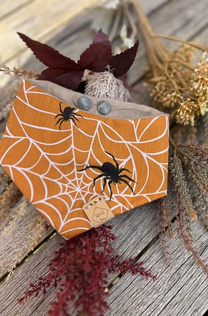 Spiderwebs Bandana  - H&G Autumn & Halloween Collection