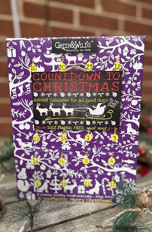 Natural Treat Advent Calendar for Dogs