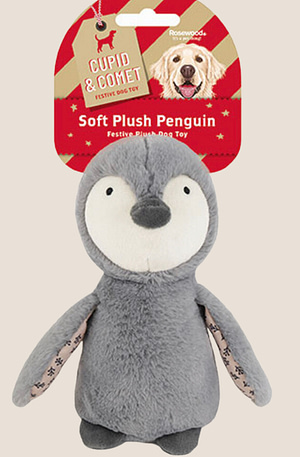 Plush Penguin with unique giggle sound when shook