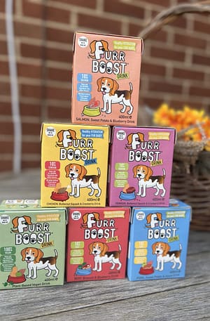 Furr Boost - available in 6 flavours- Healthy Hydration for your dog - Freezable enrichment