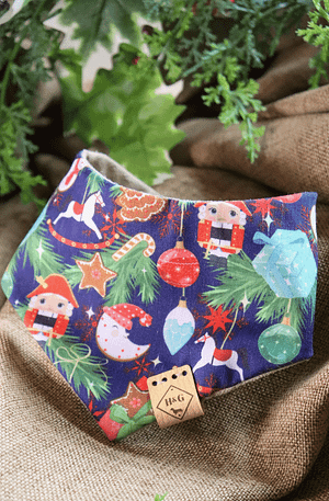 Classic Christmas decorations- Christmas Bandana