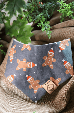 Gingerbread - Christmas Dog Bandana