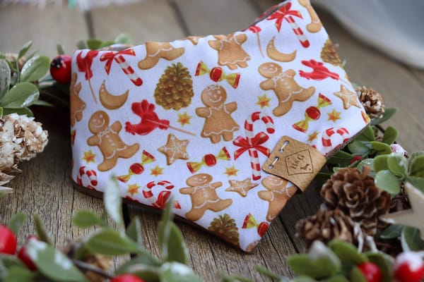 Gingerbread Family - Christmas Bandana - Image 2