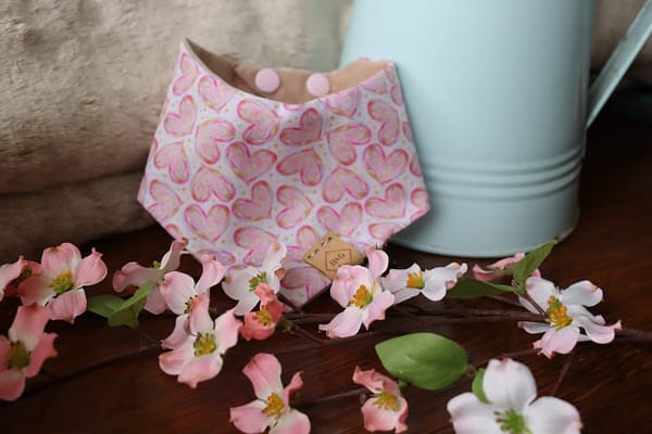 Love at first Blush- Valentines Bandana