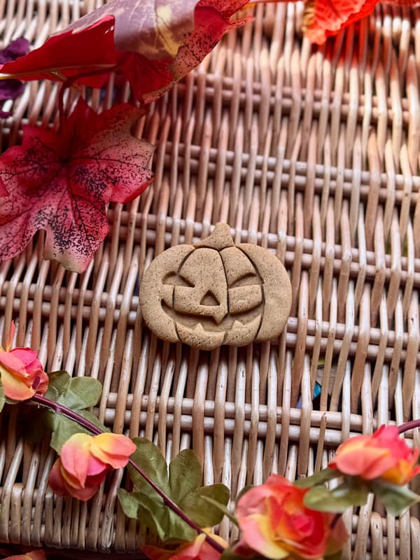 Halloween Pumpkin- Grain Free Handmade Dog Biscuits